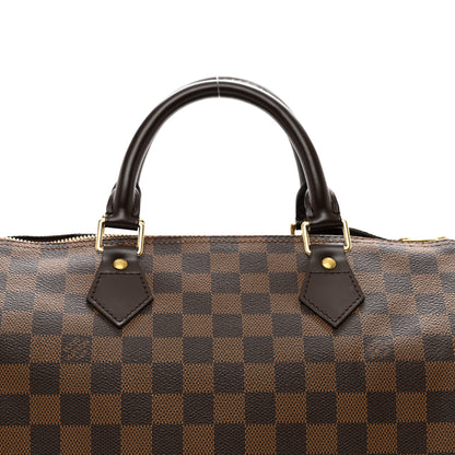 Louis Vuitton Damier Ebene Speedy 30 4 of 10