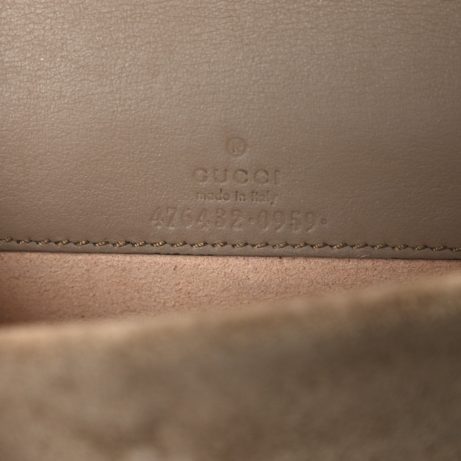 Gucci GG Supreme Monogram Super Mini Dionysus Shoulder Bag Taupe 6 of 10