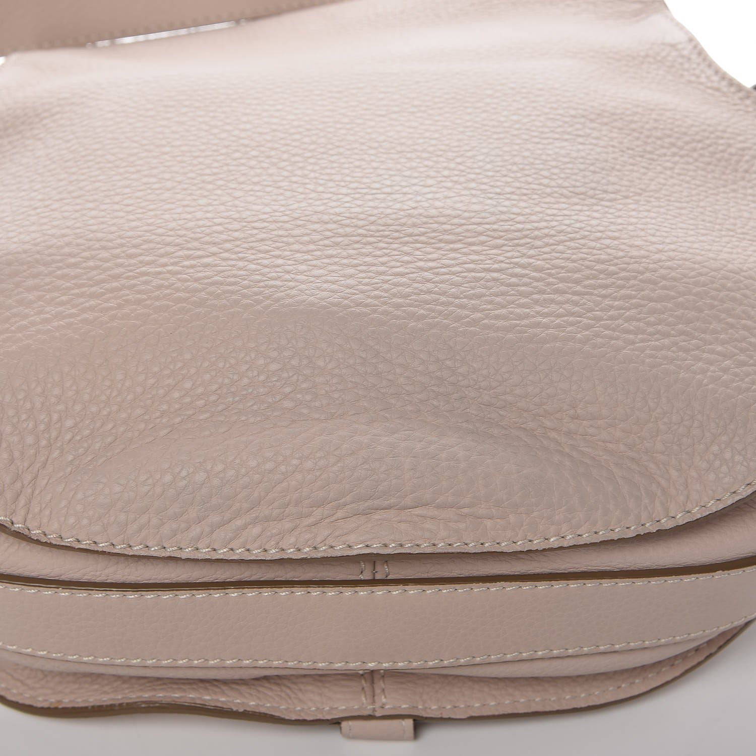 Chloe Calfskin Medium Marcie Round Crossbody Bag Abstract White 9 of 9