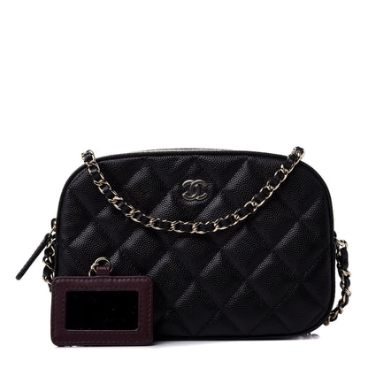 Chanel Caviar Quilted Vanity With Chain Black 1 of 4