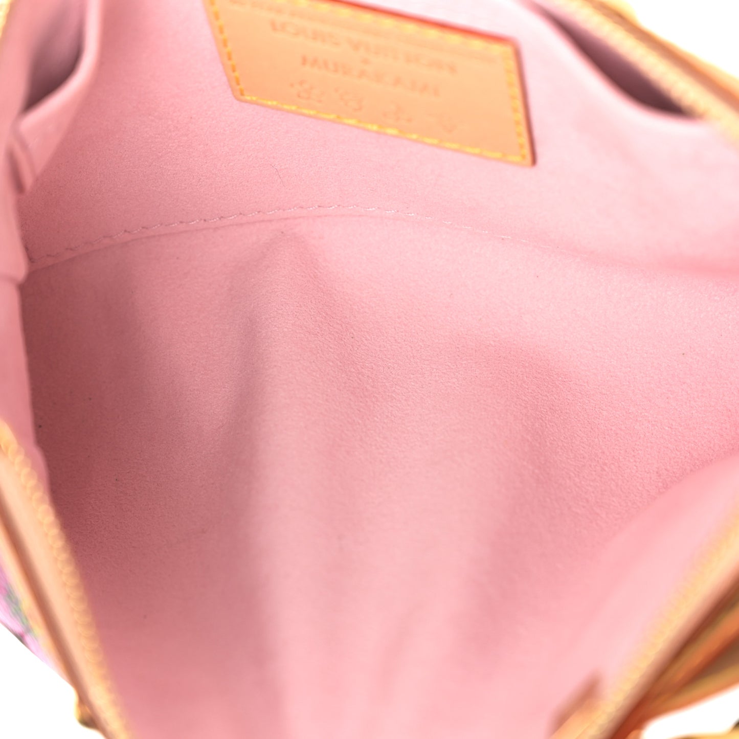 LV X TM Monogram Pochette Accessories Sakura Brown