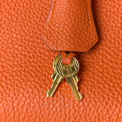 Hermes Togo Birkin 30 Orange 30 of 32