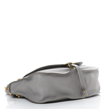Chloe Calfskin Medium Marcie Satchel Cashmere Grey 4 of 10