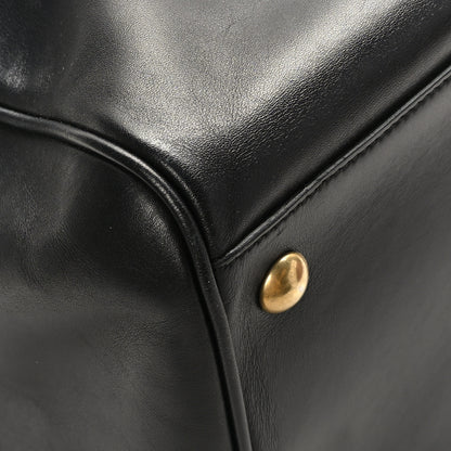 Saint Laurent Calfskin Classic Duffle 6 Black 10 of 12
