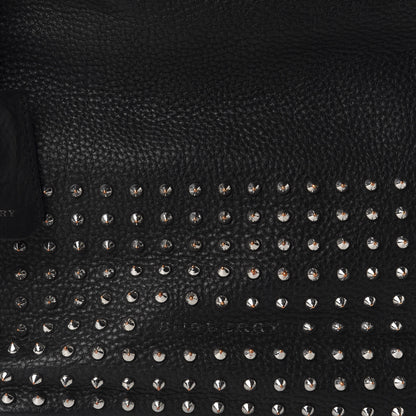 Burberry Calfskin Studded Medium Susanna Hobo Black 13 of 13