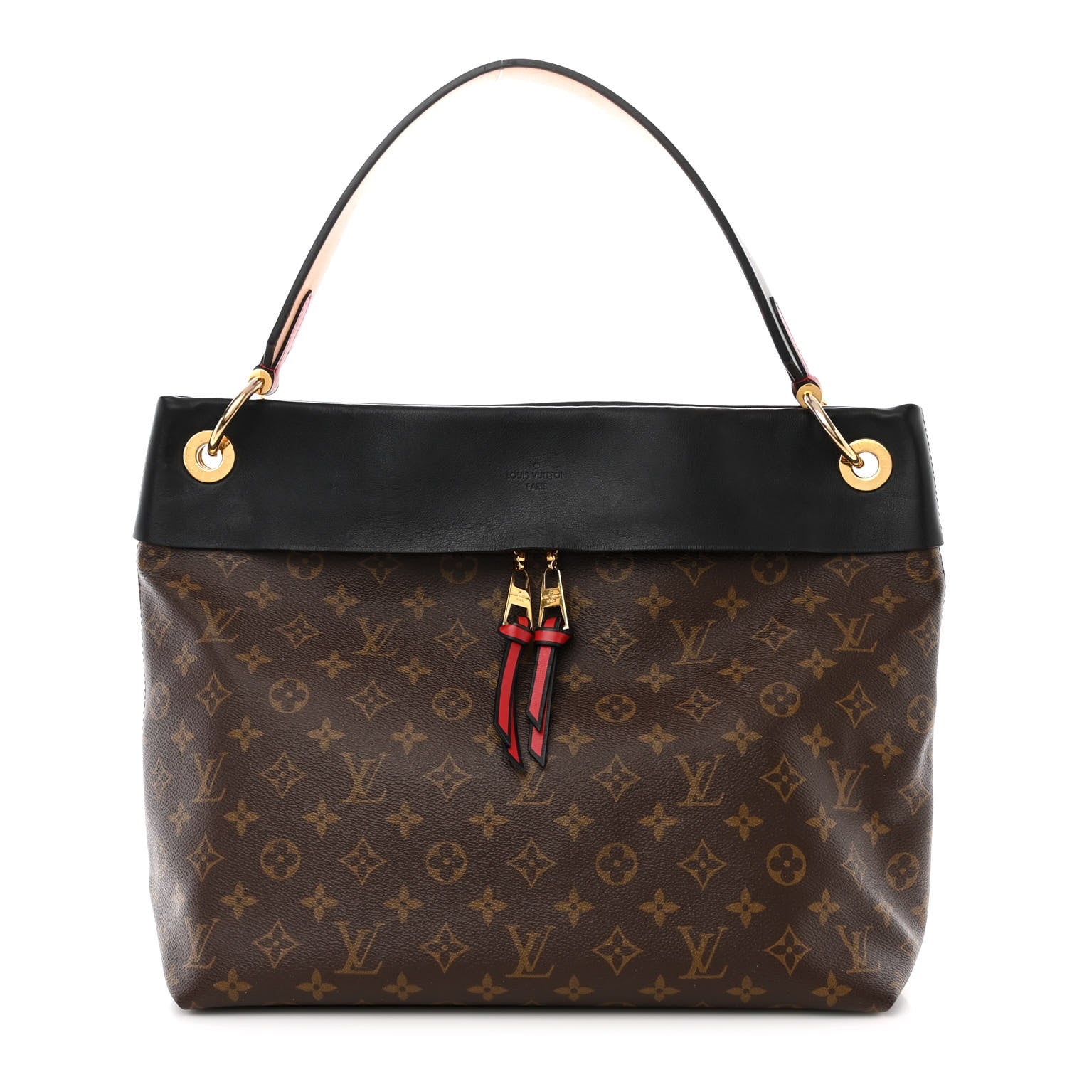 Louis Vuitton Monogram Tuileries Hobo Black 1 of 9
