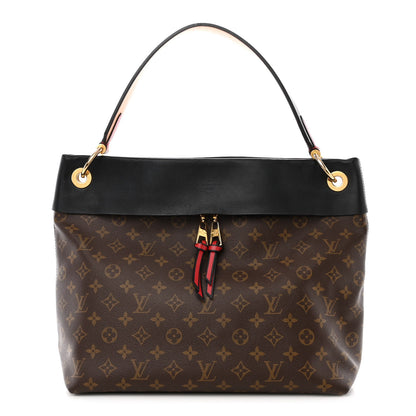 Louis Vuitton Monogram Tuileries Hobo Black 1 of 9