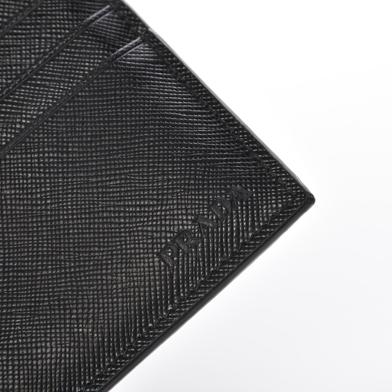 Prada Saffiano Card Holder Nero Black 6 of 9
