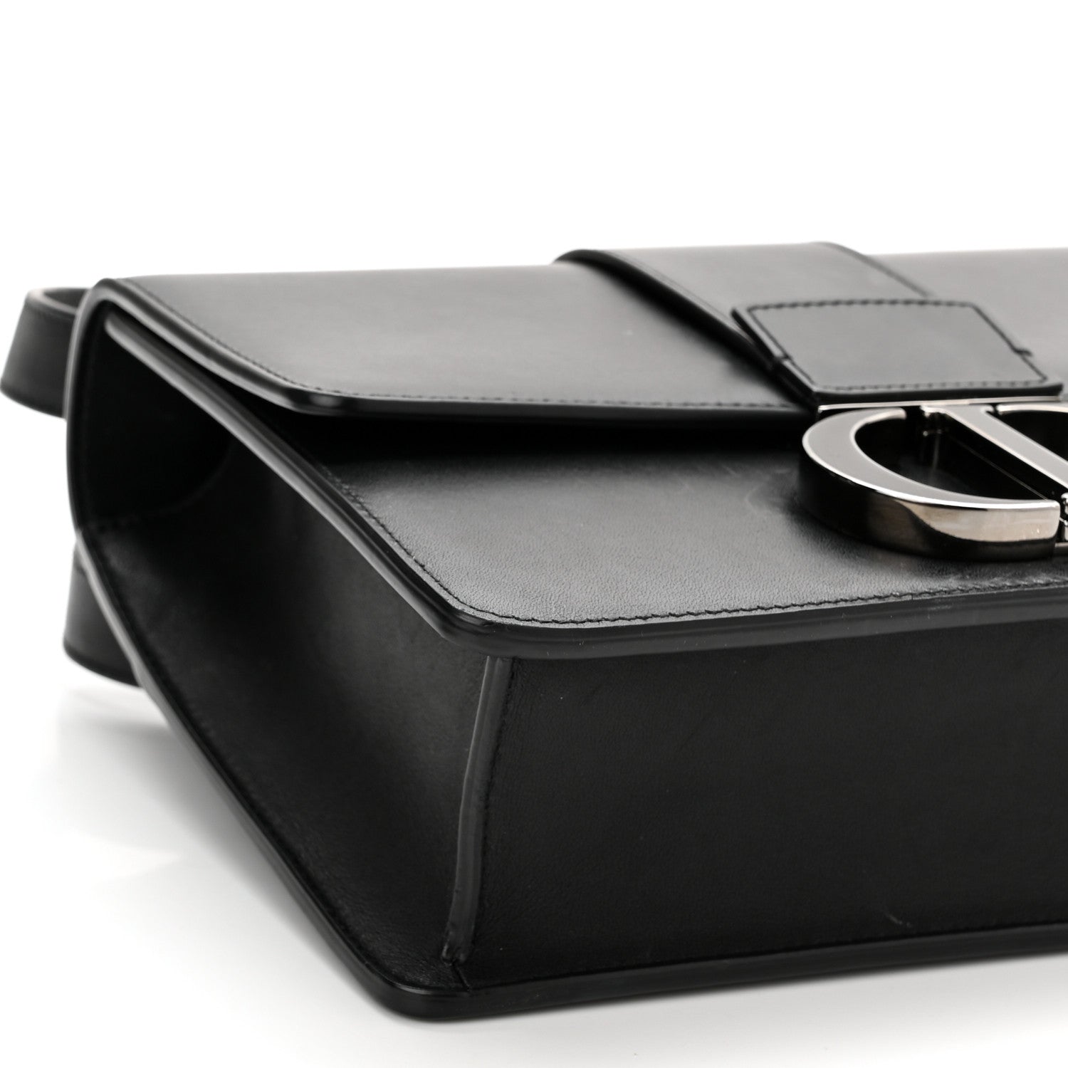 Christian Dior 30 Montaigne Flap Bag Black 8 of 12