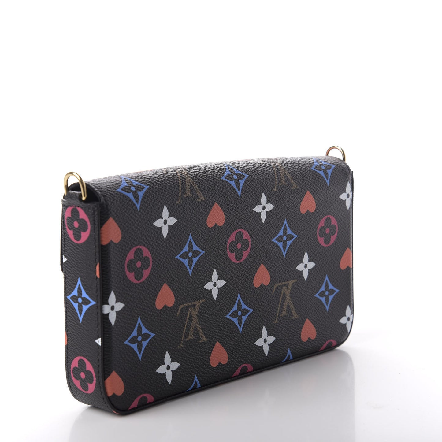Game On Felicie Chain Wallet Black