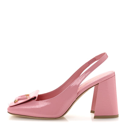 Louis Vuitton Electric Epi Shake Slingback Pumps 37 Pink 1 of 10