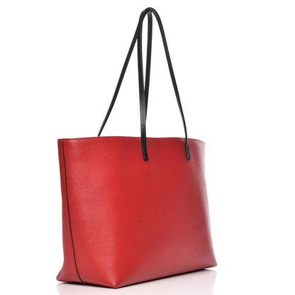 Fendi Vitello Elite Cuoio Monster Buggies Medium Roll Tote Mattone Black Multicolor Lavagna 3 of 11