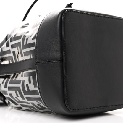 Fendi TPU FF Vitello Grace F is Fendi Grande Mon Tresor Bucket Bag Black 9 of 11