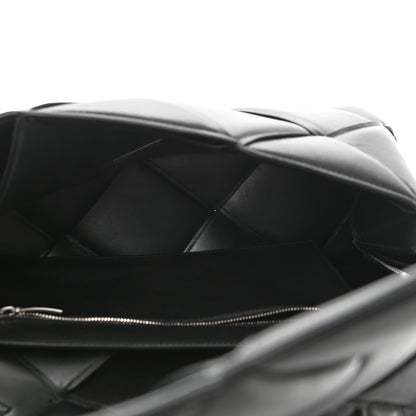 Bottega Veneta Nappa Intreccio Padded Top Handle Shoulder Bag Black 4 of 8