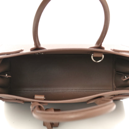 Saint Laurent Grained Calfskin Baby Sac De Jour Taupe 6 of 12