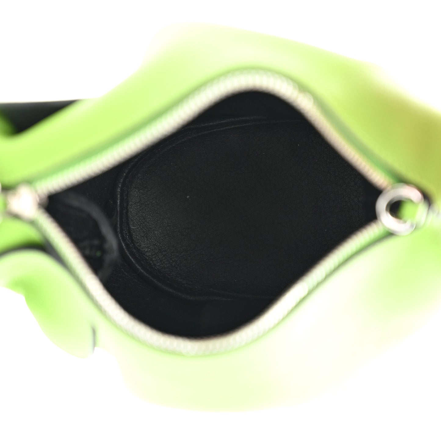 Calfskin Mini Elephant Crossbody Bag Apple Green