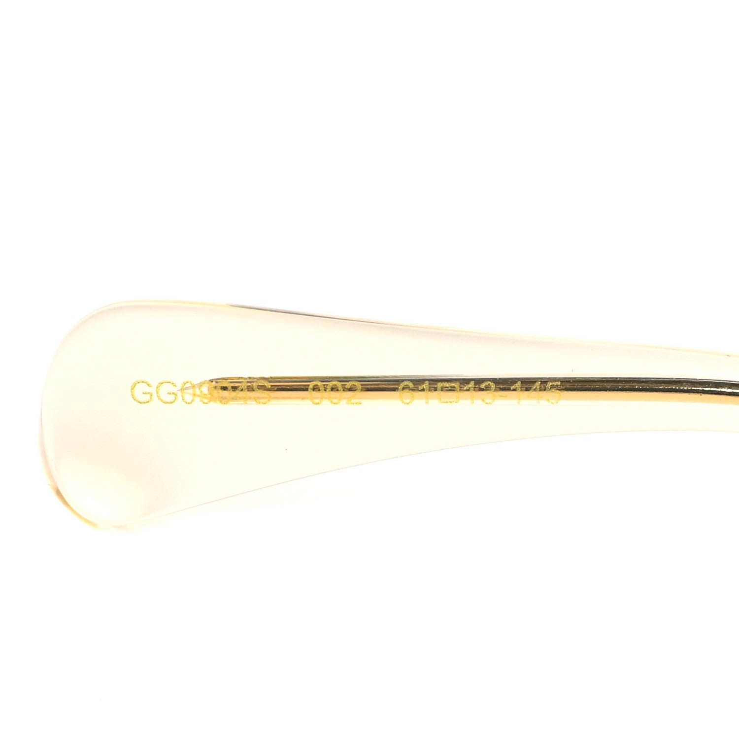 Gucci Aviator Sunglasses GG0904S Gold 6 of 7