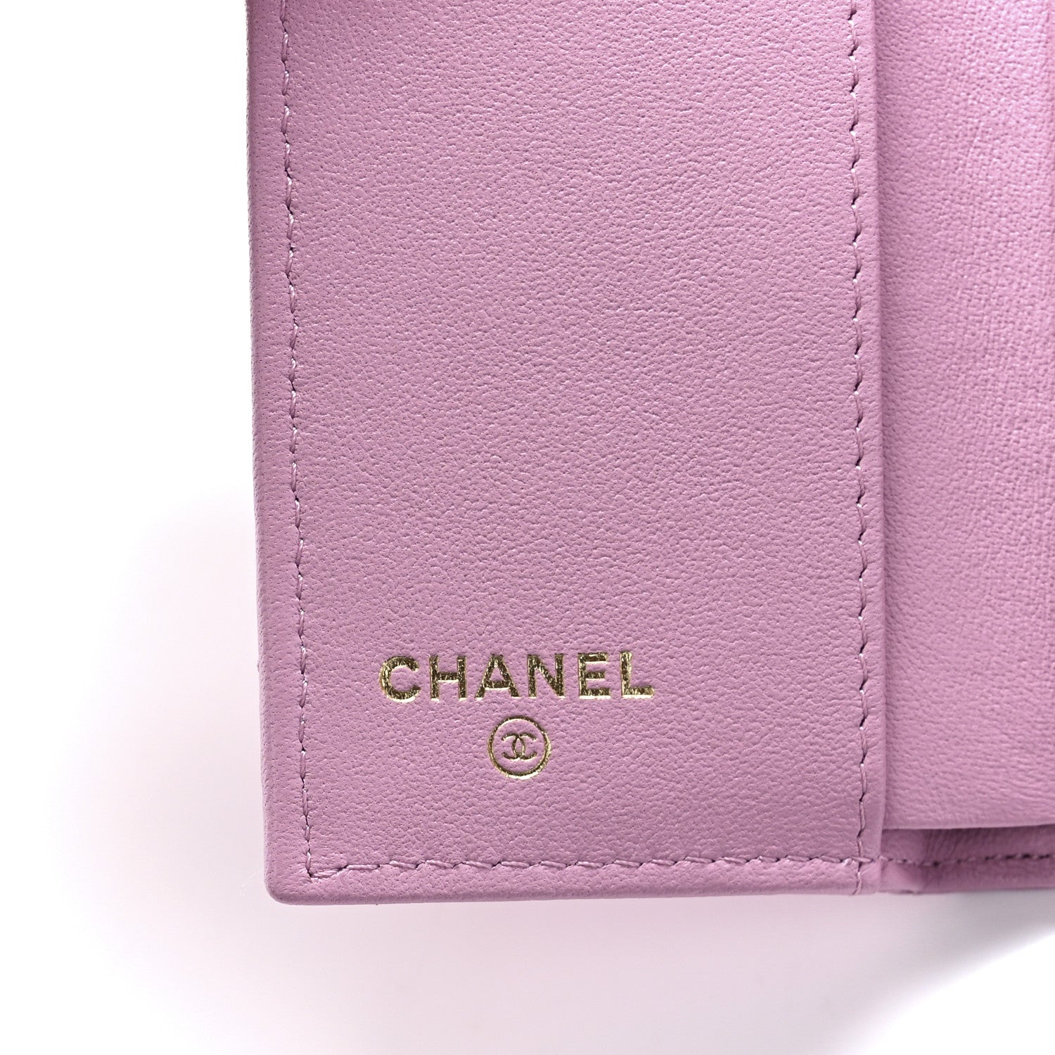 Chanel Lambskin Quilted Double Flap Wallet Light Pink 8 of 14
