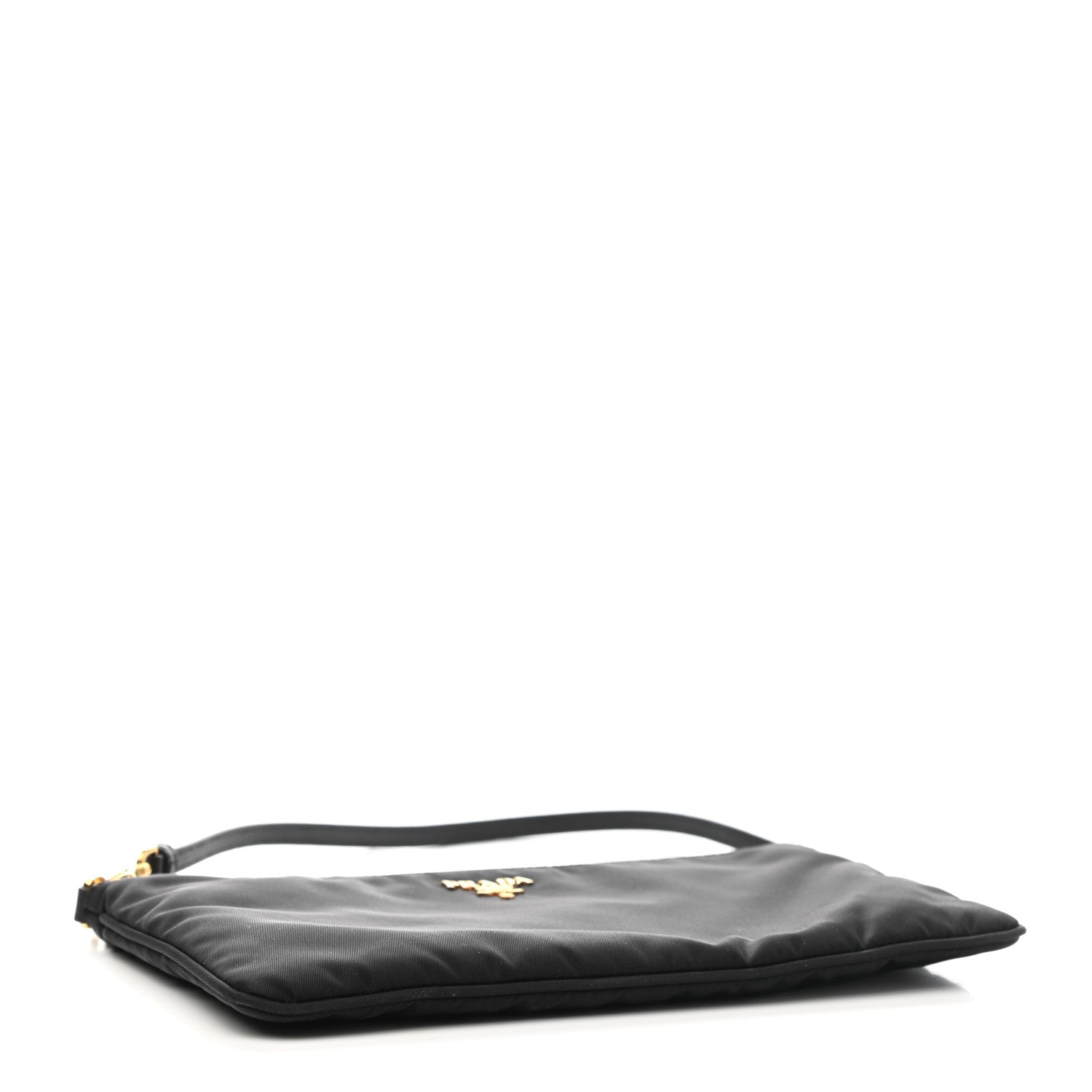 Prada Tessuto Nylon Pochette Bag Black 4 of 7