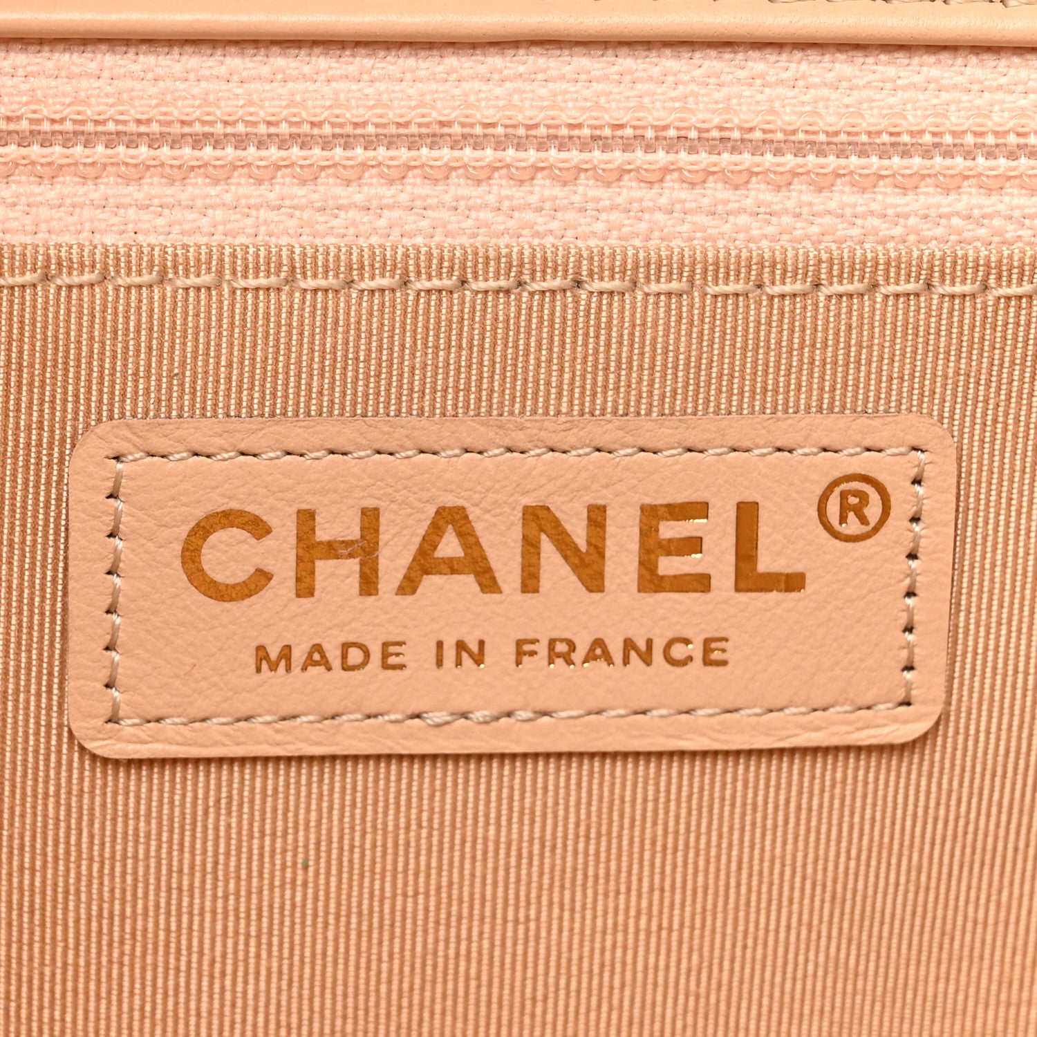 Chanel Crumpled Calfskin Quilted Large Chain All Over Flap Bag Beige 6 of 11