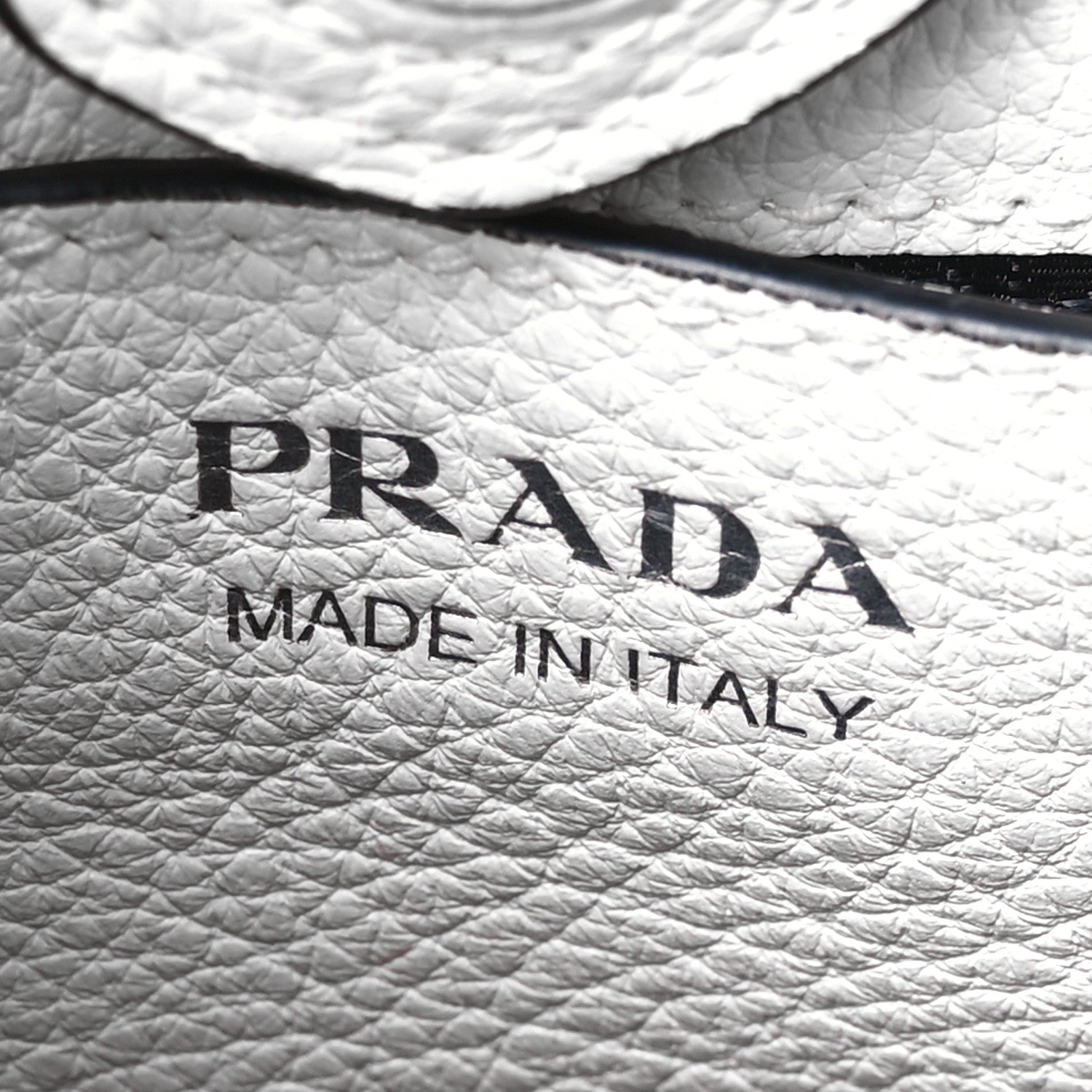 Prada Vitello Daino Soft Mini Hobo Messenger Bag White 6 of 11
