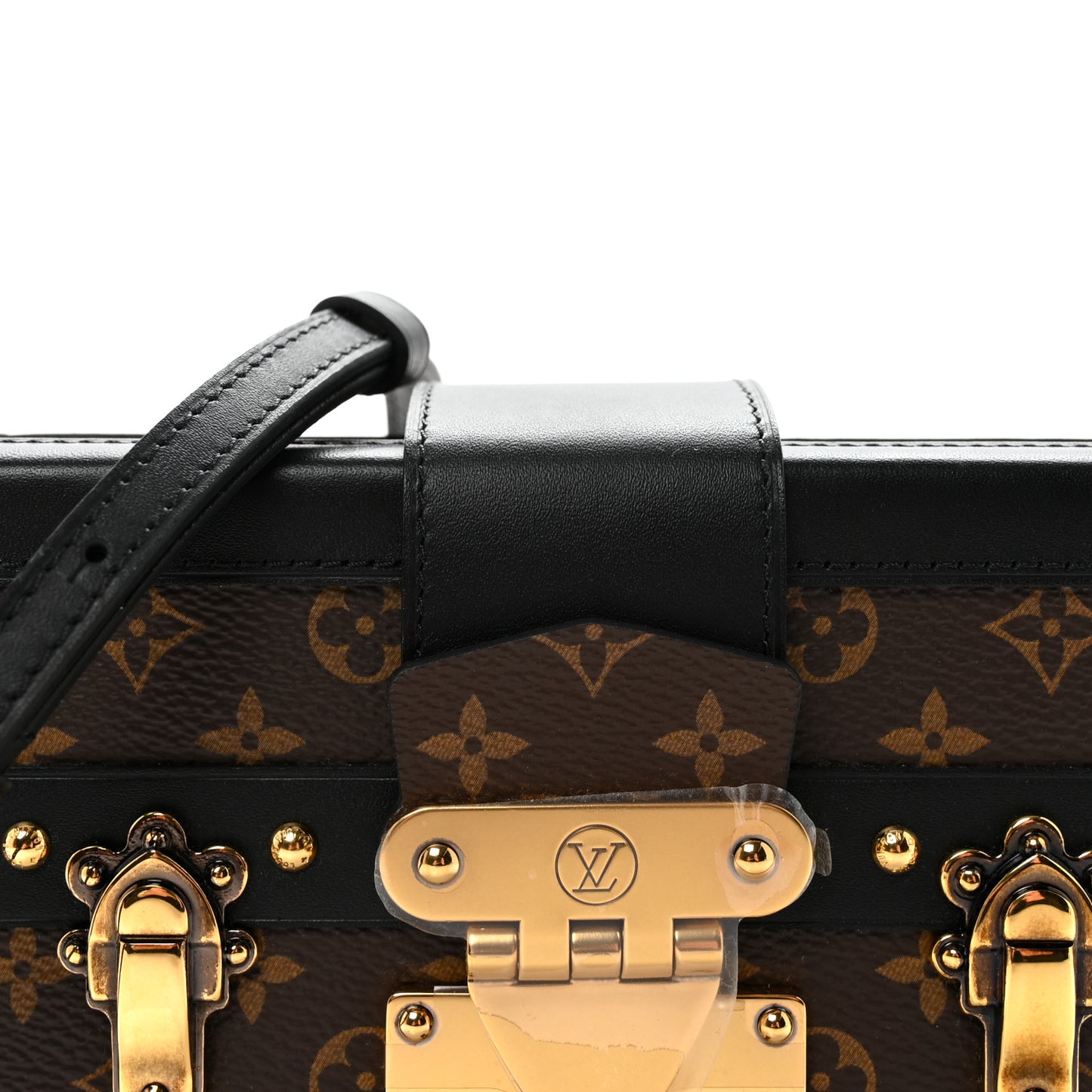 Monogram Petite Malle Black