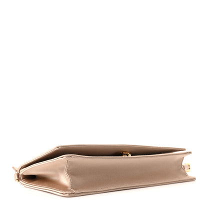 Prada Satin Triangle Mini Shoulder Bag Cameo 4 of 9