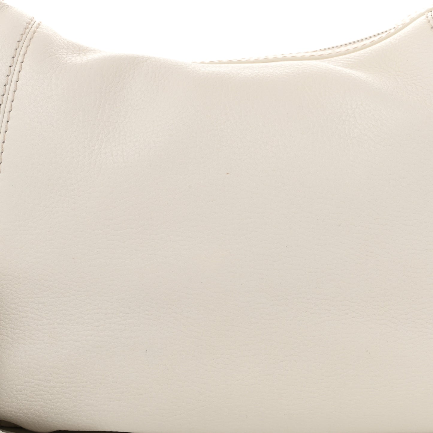 Calfskin Medium Techno Horsebit Hobo White