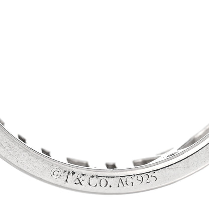 Tiffany Sterling Silver Wide Atlas Open Ring 60 9.25 4 of 4
