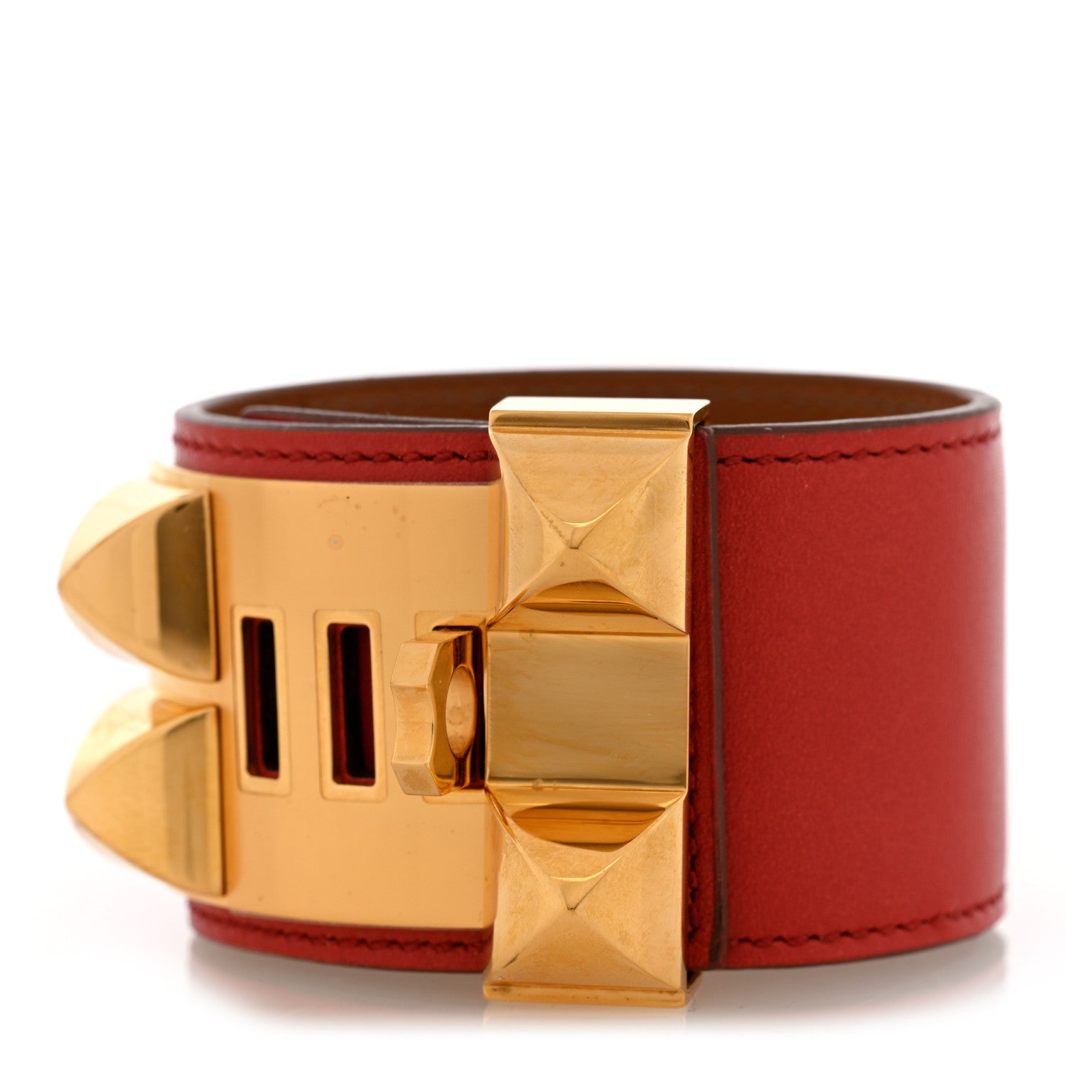 Hermes Swift Collier de Chien CDC Bracelet S Capucine 3 of 5