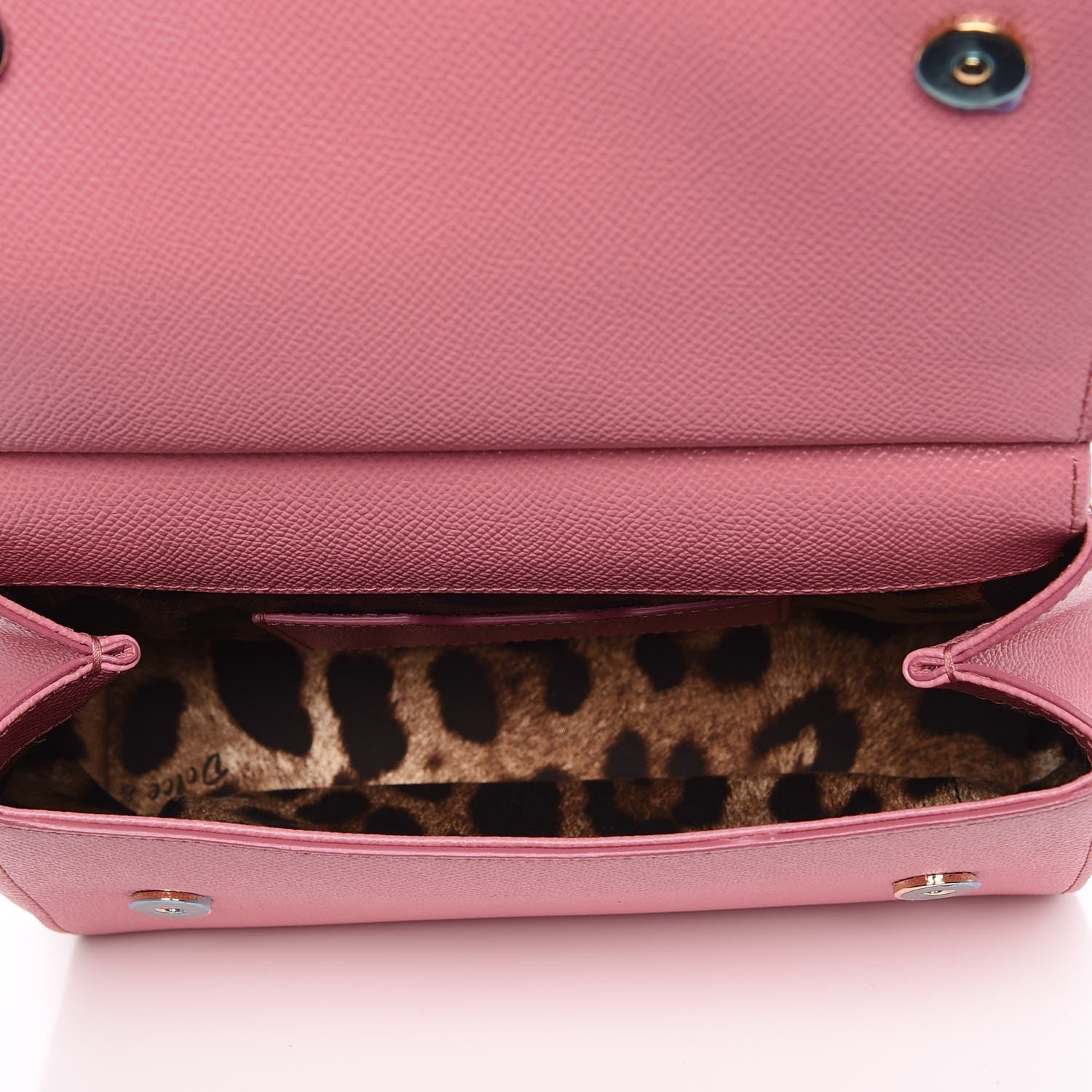 Dolce & Gabbana Dauphine Love Small Miss Sicily Satchel Pink 5 of 6
