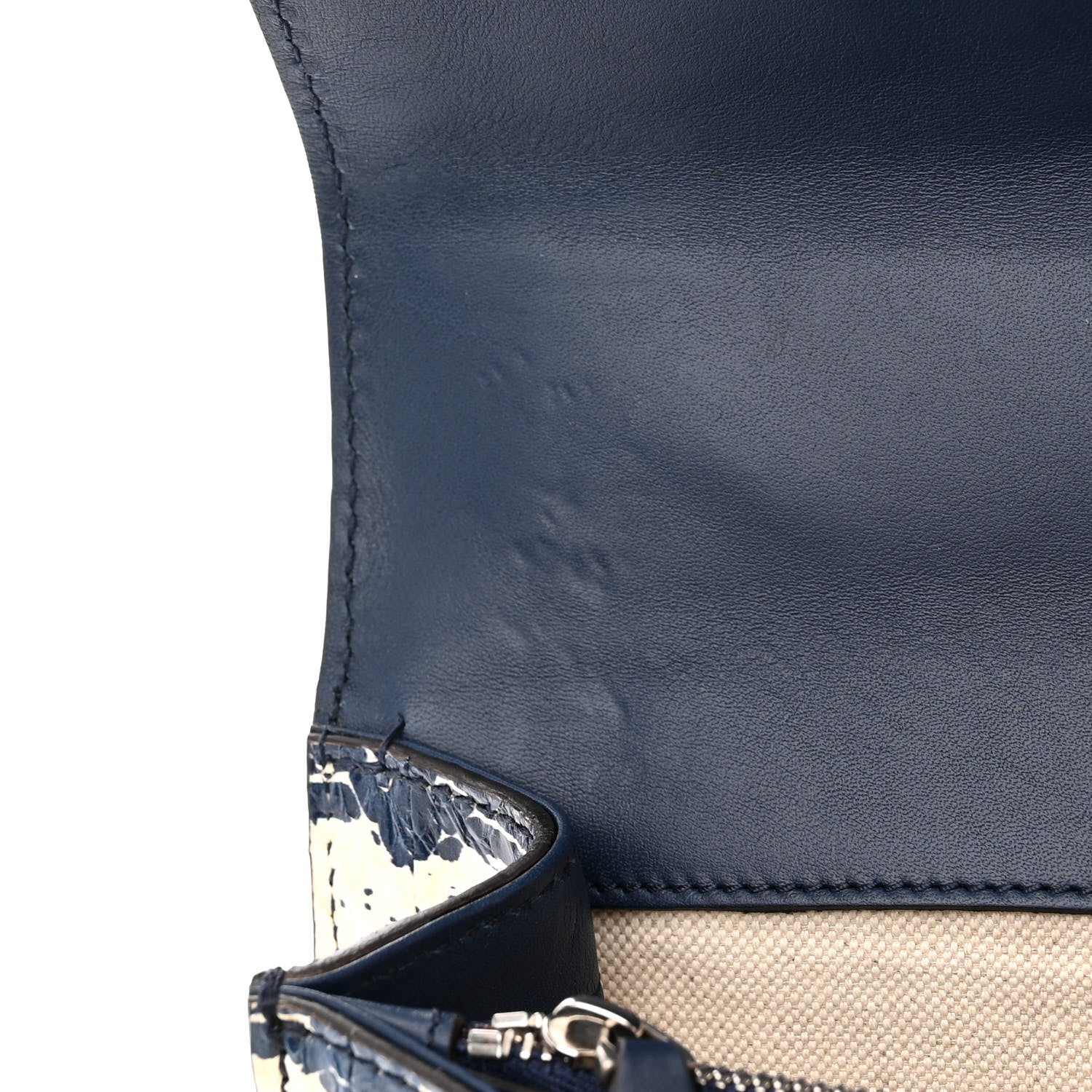 Gucci Snakeskin Dragonfly Medium Dionysus Shoulder Bag Blue 12 of 14
