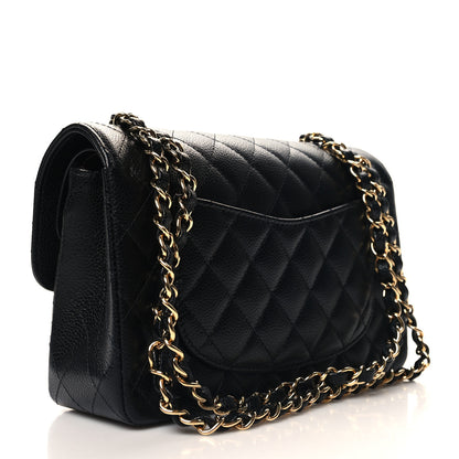 Chanel Caviar Quilted Small Double Flap Black 3 of 11