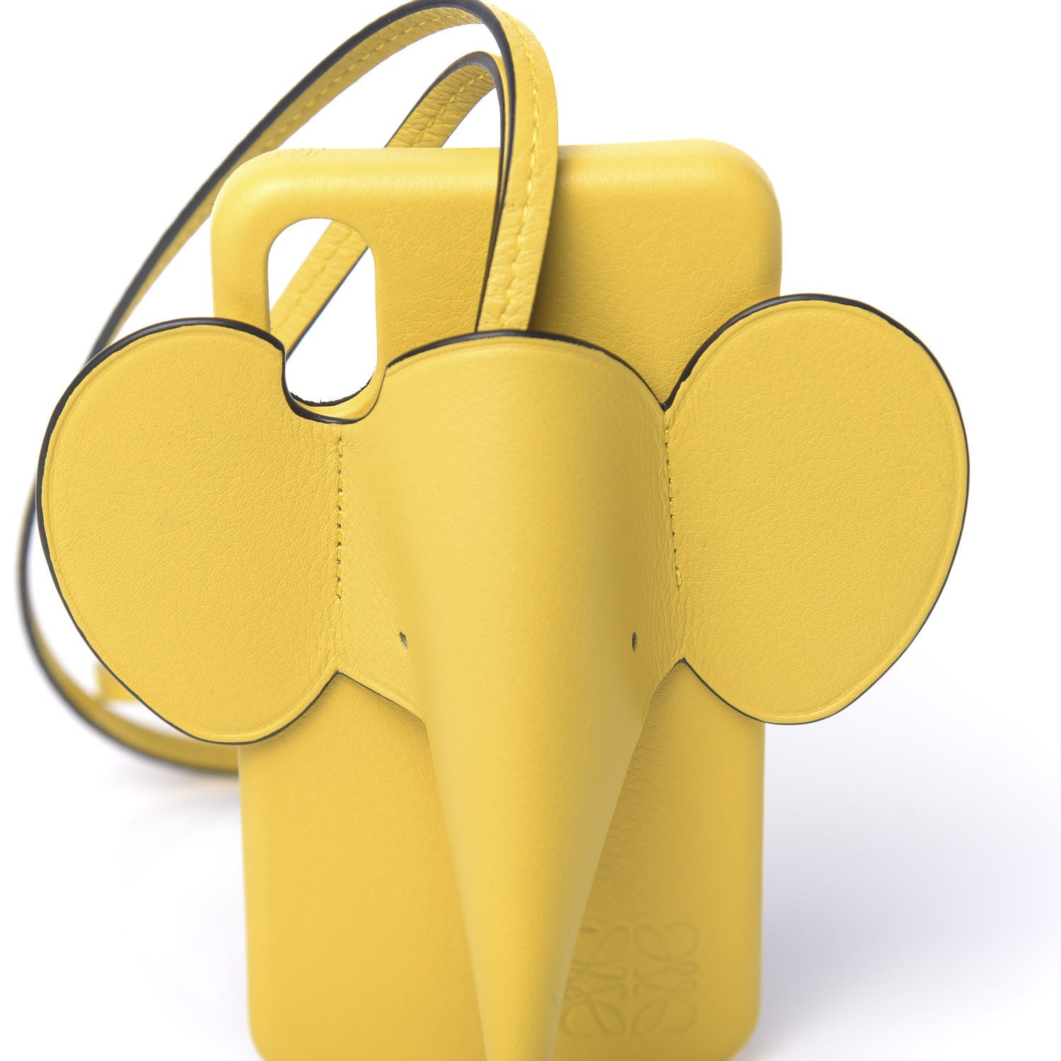 Loewe Calfskin Elephant Iphone X/XS Case Yellow 8 of 11