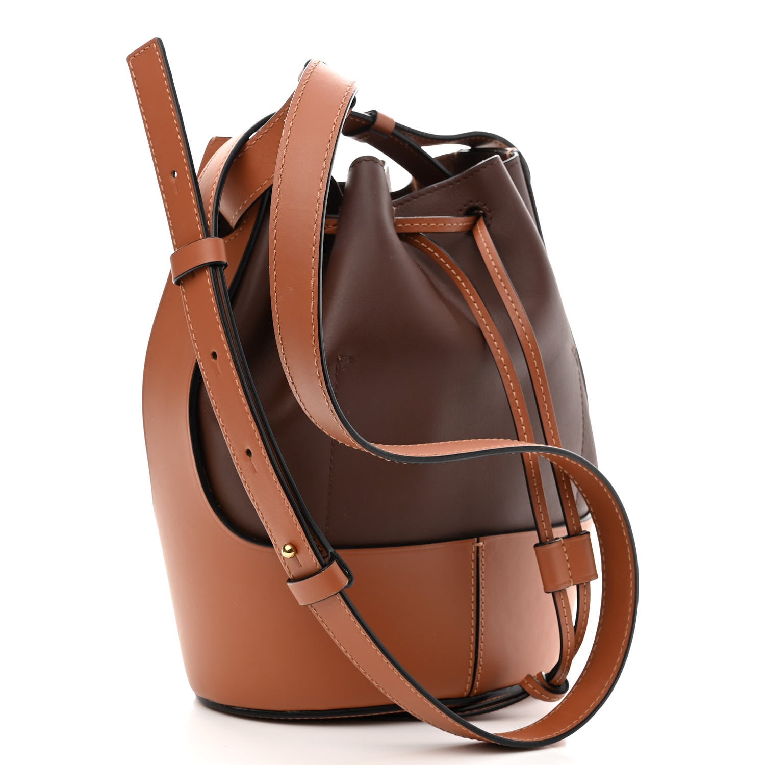 Loewe Calfskin Balloon Bucket Bag Hazelnut Tan 3 of 10