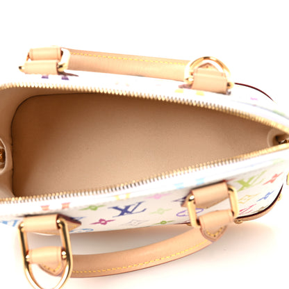 Louis Vuitton LV x TM Monogram Multicolor Alma BB White 5 of 11