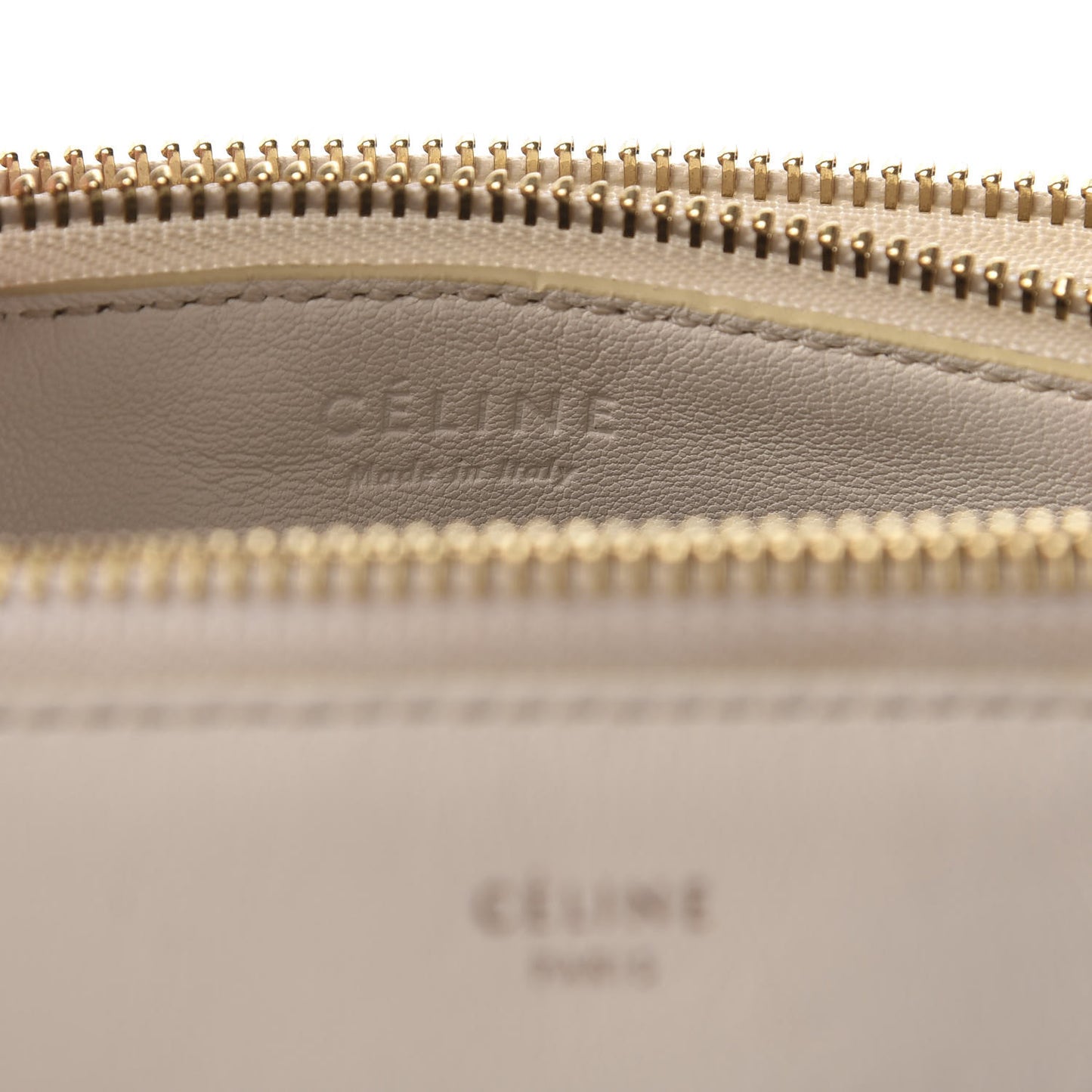Lambskin Large Trio Crossbody Bag White