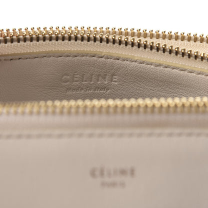 Celine Lambskin Large Trio Crossbody Bag White 8 of 10