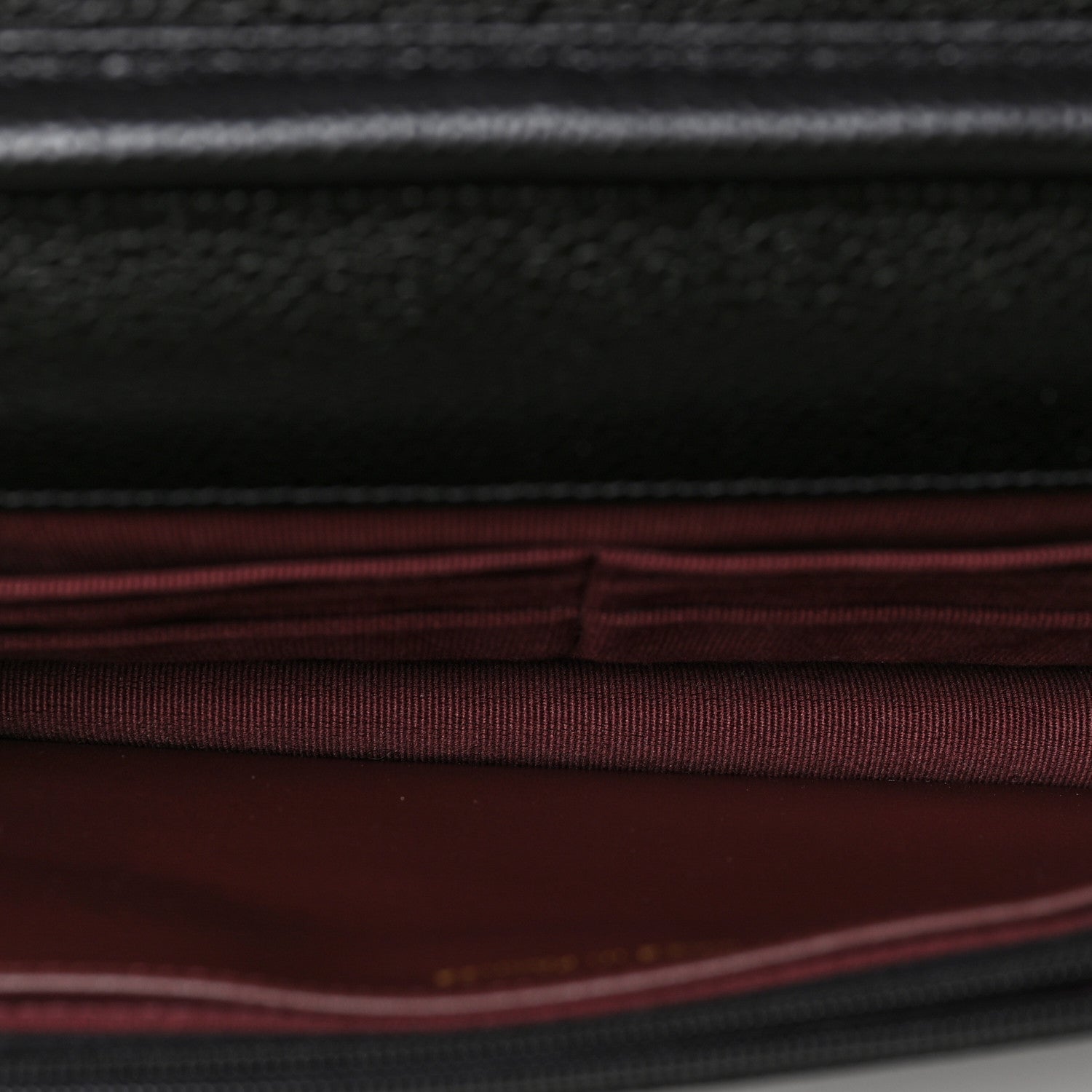 Chanel Caviar Quilted Wallet on Chain WOC Black 4 of 7