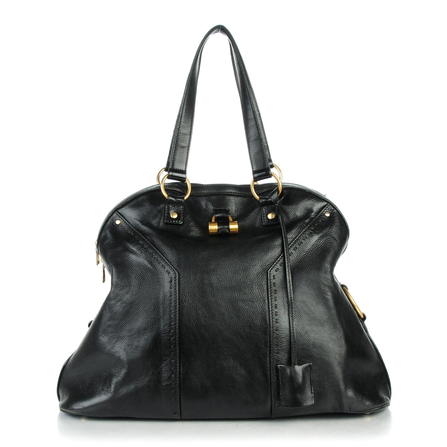 Calfskin Oversized Muse Black