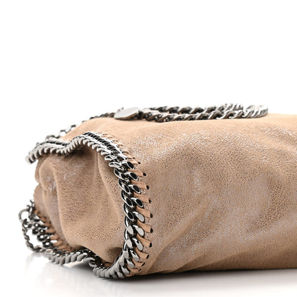 Stella McCartney Shaggy Deer Mini Falabella Fold Over Tote Beige 8 of 9