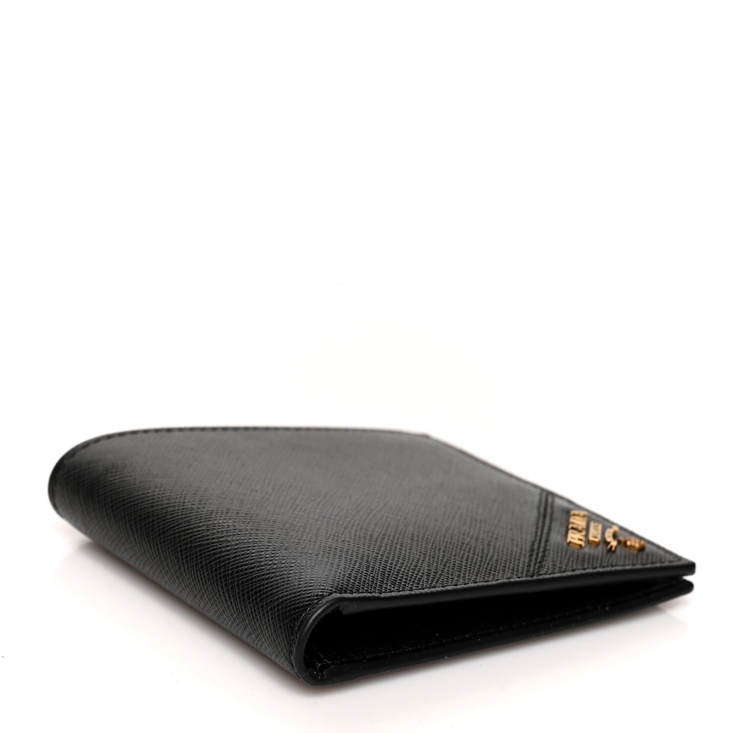 Prada Saffiano Bi-Fold Wallet Black 4 of 7