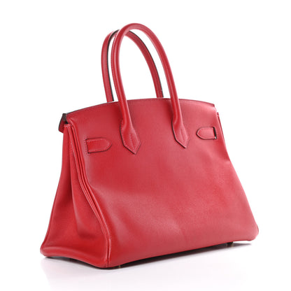 Hermes Epsom Birkin 30 Rouge Casaque 4 of 40