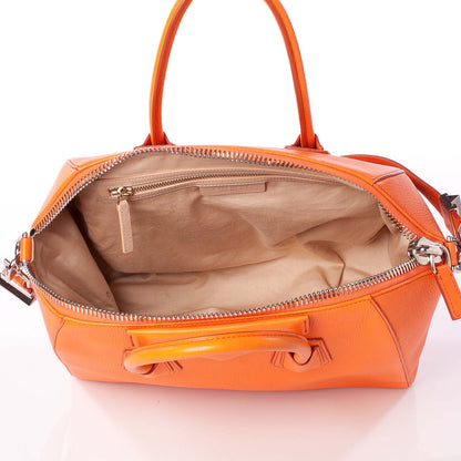 Givenchy Goatskin Medium Antigona Orange 9 of 9