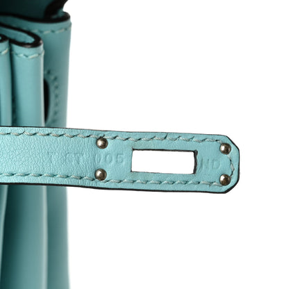 Hermes Swift Kelly Retourne 25 Bleu Atoll 7 of 10