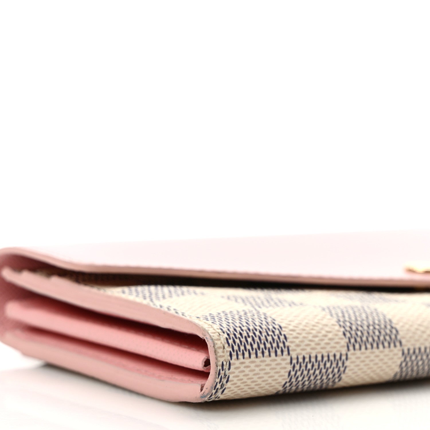Louis Vuitton Damier Azur Sarah Wallet NM Rose Ballerine 7 of 8