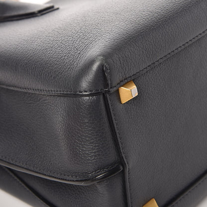 MCM Grained Calfskin Medium Milla Tote Phantom Grey 17 of 19