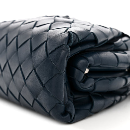 Bottega Veneta Nappa Intrecciato The Mini Pouch  Deep Blue 10 of 12