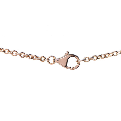 Cartier 18K Pink Gold Interlocking LOVE Necklace 4 of 5