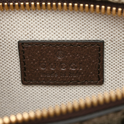 Gucci GG Supreme Monogram Textured Dollar Calfskin Blondie Belt Bag Beige Ebony New Acero 6 of 11